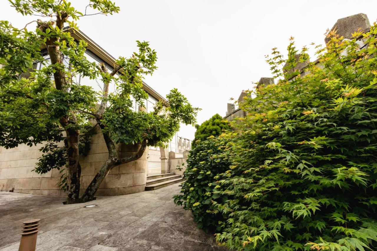 Pazo Los Escudos Hotel Spa & Resort Vigo Zewnętrze zdjęcie The garden